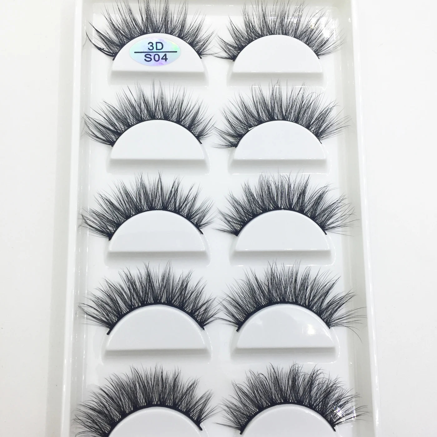 Natural 3D Mink False Eyelashes, Soft Wispy, Fluffy Eye Faux Lashes, Make Up Eyelash, Beauty Cat Cilios, 5 Pairs, 15 Styles