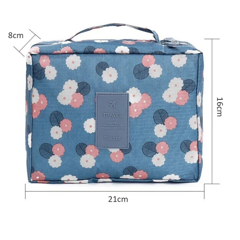 Travel Makeup Bag Storage Cosmetic Bag Women Pouch Organizer Waterproof Toiletries Bag Make Up Cases Female Cosmetic Organizer