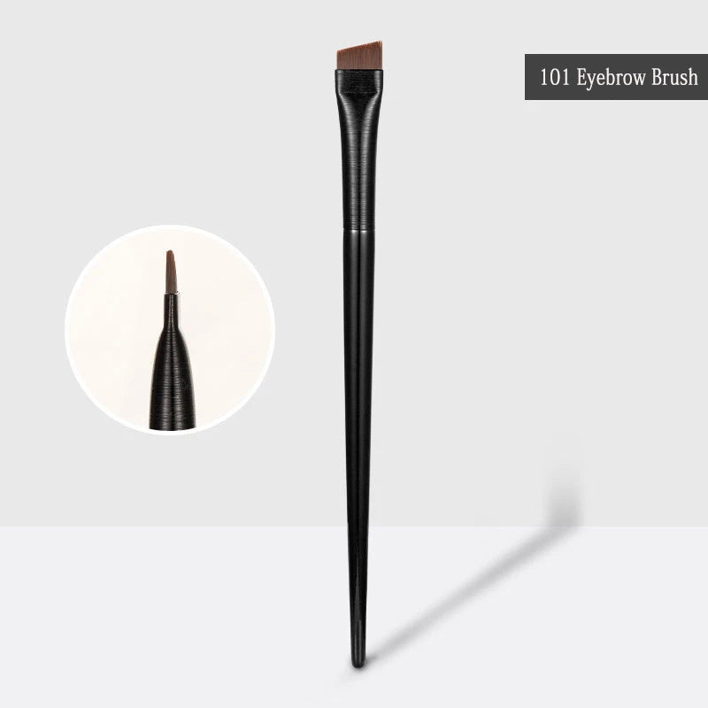 Eyebrow Eyeliner Brush Small Angled Small Angled Eyebrow Liner Brush Brow Contour Brush Make Up Brushes Cosmetics Tools 2pcs