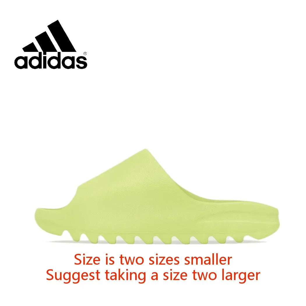 Adidas Yeezy Slide Men and Women casual sports slippers Lightweight cushioned sneakers Anti-slip and wear-resistant  yellow