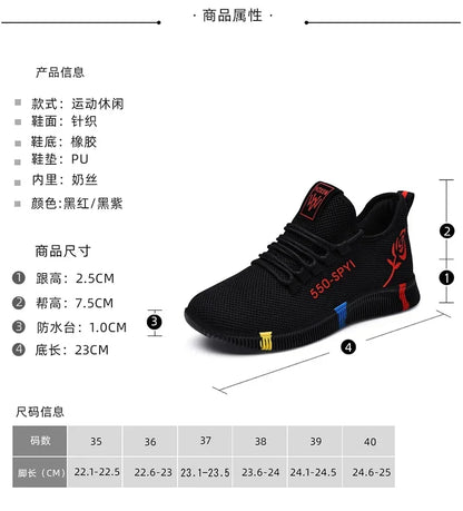 Tenis Feminino 2024 Women Vulcanized Shoes Air Mesh Light Soft Sneakers Female Flats Platform Lace Up Casual Shoes Basket Femme