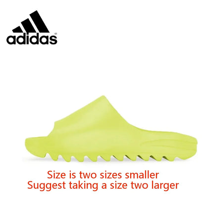 Adidas Yeezy Slide Men and Women casual sports slippers Lightweight cushioned sneakers Anti-slip and wear-resistant  yellow