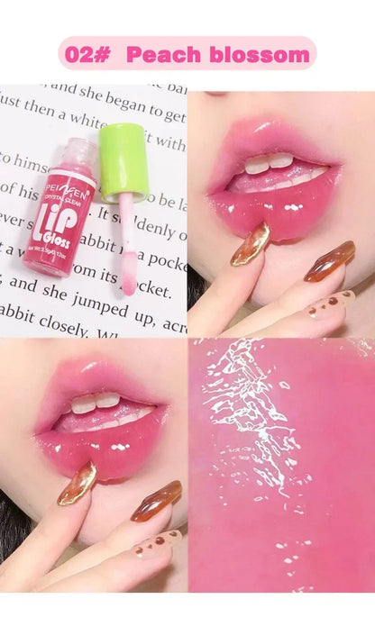 6PCS Moisturizing Lip Gloss Transparent Lip Oil sexy Hydrating Lip lip Cosmetics for Make Up Liquid Lipstick Lips Cosmetics Gift