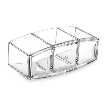 Acrylic Transparent Cosmetic Holder Makeup Brushes Tool Storage Box Case Make-up Brush Holder Table Organizer Makeup Tool