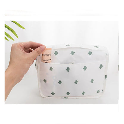 High Capacity Toiletries Storage Pouch Travel Make Up Organizer Waterproof Beauty Bags Nylon Hook Cosmetic Bag Women Makeup Bag