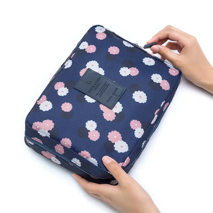 Travel Makeup Bag Storage Cosmetic Bag Women Pouch Organizer Waterproof Toiletries Bag Make Up Cases Female Cosmetic Organizer