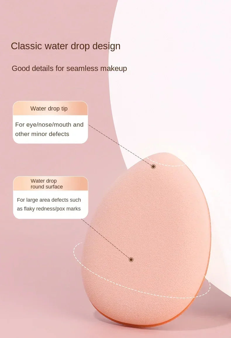 10Pcs Mini Finger Puff Foundation Small Air Cushion Powder Makeup Sponge Concealer BB Cream Cosmetic Applicator Make Up Tools