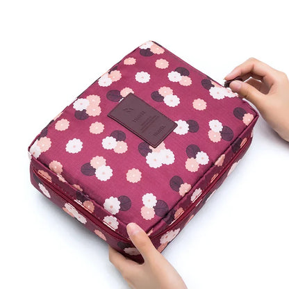 Travel Makeup Bag Storage Cosmetic Bag Women Pouch Organizer Waterproof Toiletries Bag Make Up Cases Female Cosmetic Organizer