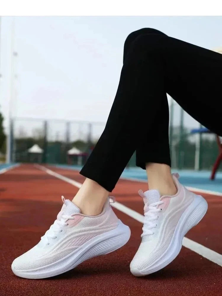 Casual Running Summer Fashion Anti Slip Hiking Mesh Breathability Athletic Shoe Tennis Woman Trend 2024 Woman Sneakers Couple