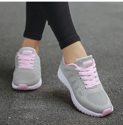 Women Flats Fashion Lightweight Shoes Women Lace Up Nurse Shoes Round Toe Sneakers Women Shoe Walking Shoes Woman Plus Size