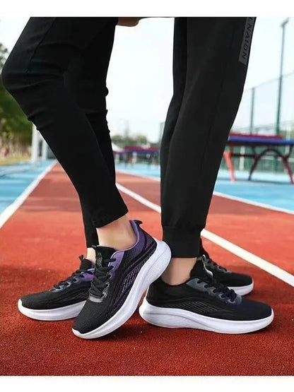 Casual Running Summer Fashion Anti Slip Hiking Mesh Breathability Athletic Shoe Tennis Woman Trend 2024 Woman Sneakers Couple