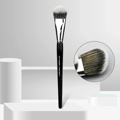 1/2pcs Foundation Makeup Brushes Cream with Cover Synthetic Hair Face Contour Concealer Powder Soft Fiber Wool Make Up Cosmetic