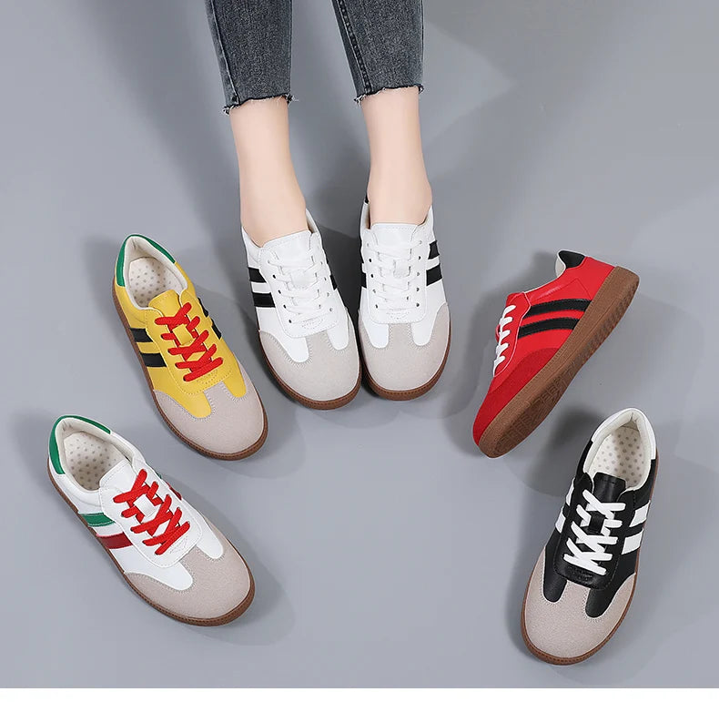 2024 Women Casual Walking Shoes Unisex Comfortable Flat Shoes Breathable Soft Shock-absorbing Shoes for Woman Classic Sneakers