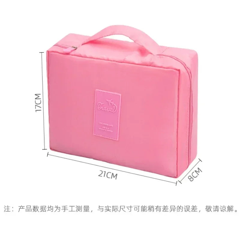 Outdoor Girl Large Makeup Bag for Women Cosmetic Bag Travel Wash Toiletries Organizer Waterproof Female Storage Make Up Cases