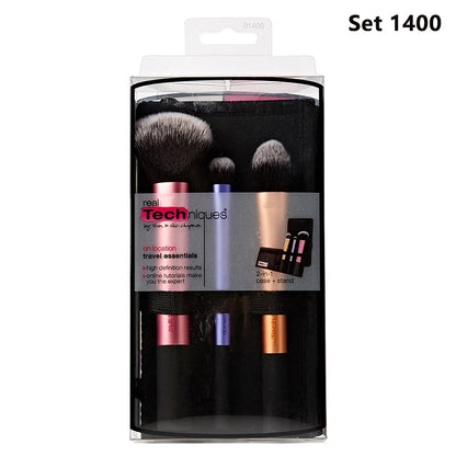 Real Techniques Set Makeup Sponge Set Face Beauty Cosmetic Powder Puff For Foundation Cream Concealer Make Up Blender 91553 RT