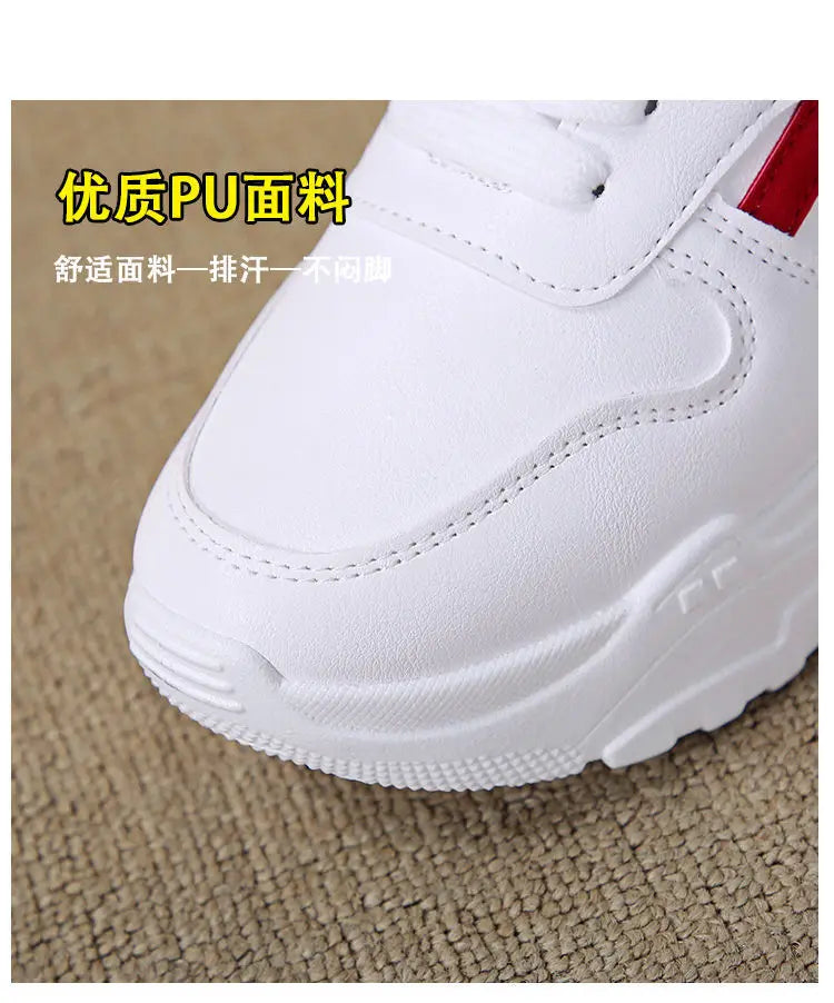 Sneakers Women Platform Inner Increase Shoes Woman Shoes Casual Ladies Footwear Chunky Sneakers Women Shoes Tennis Sport Shoes