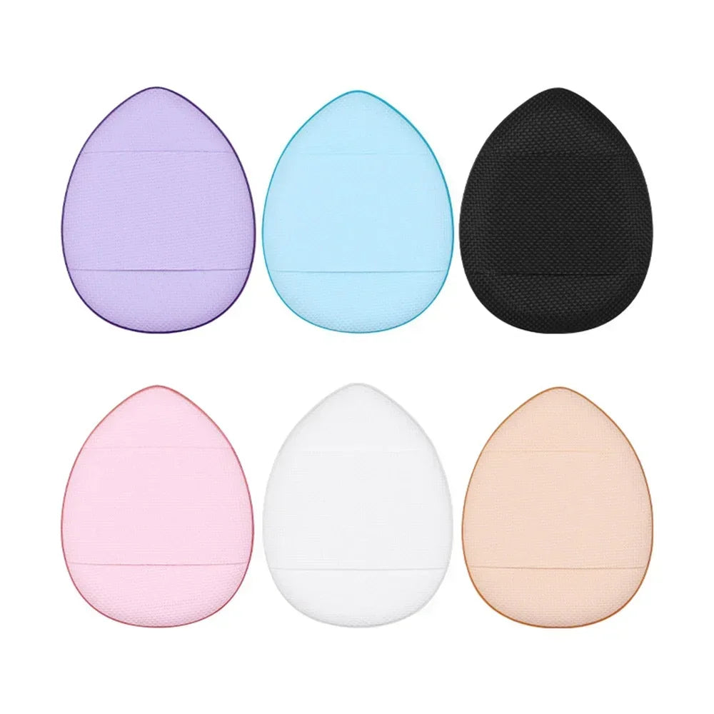 10Pcs Mini Finger Puff Foundation Small Air Cushion Powder Makeup Sponge Concealer BB Cream Cosmetic Applicator Make Up Tools