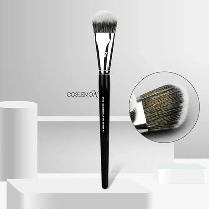 1/2pcs Foundation Makeup Brushes Cream with Cover Synthetic Hair Face Contour Concealer Powder Soft Fiber Wool Make Up Cosmetic