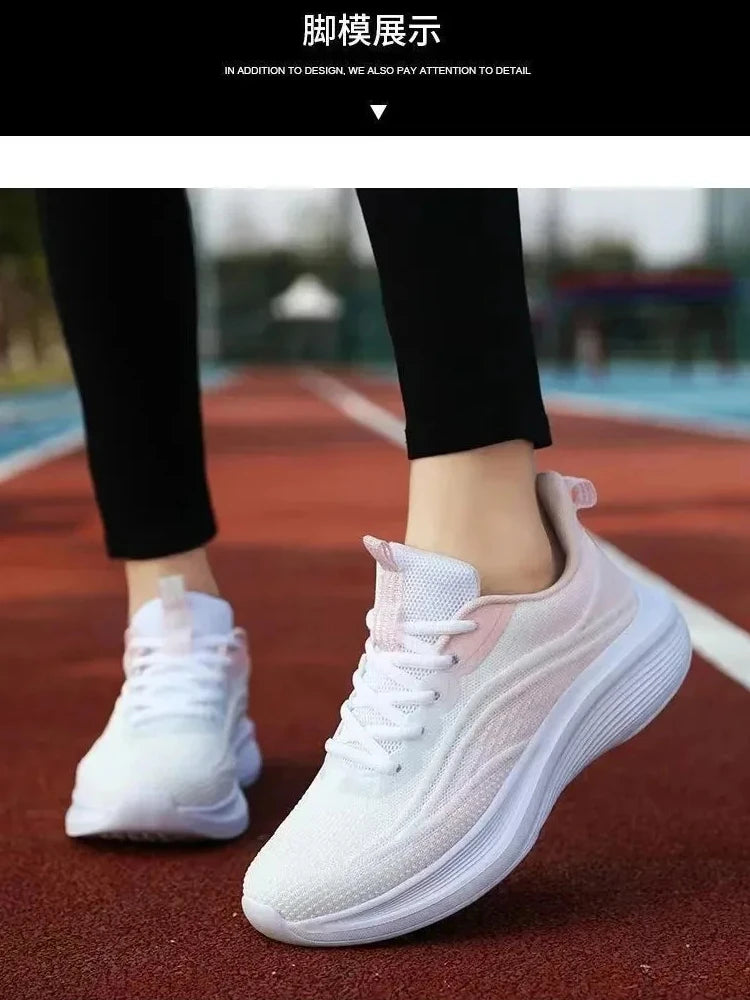 Casual Running Summer Fashion Anti Slip Hiking Mesh Breathability Athletic Shoe Tennis Woman Trend 2024 Woman Sneakers Couple