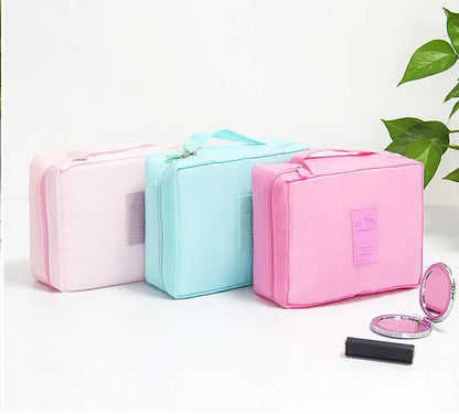 Outdoor Girl Large Makeup Bag for Women Cosmetic Bag Travel Wash Toiletries Organizer Waterproof Female Storage Make Up Cases