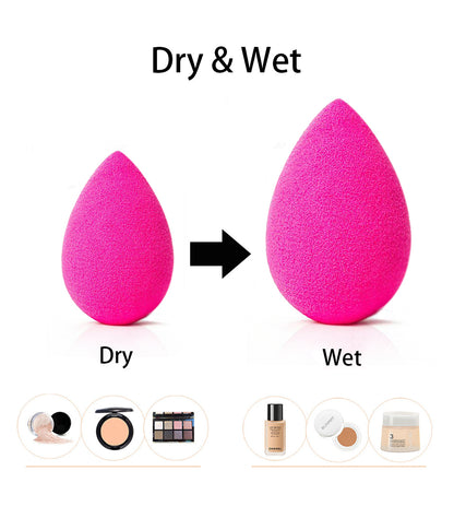 Karsyngirl 1Pcs Water Drop Shape Cosmetic Puff Makeup Sponge Cosmetics Powder Foundation Concealer Cream Make Up Blender