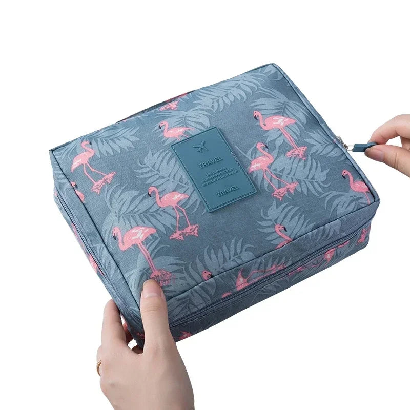 Travel Makeup Bag Storage Cosmetic Bag Women Pouch Organizer Waterproof Toiletries Bag Make Up Cases Female Cosmetic Organizer