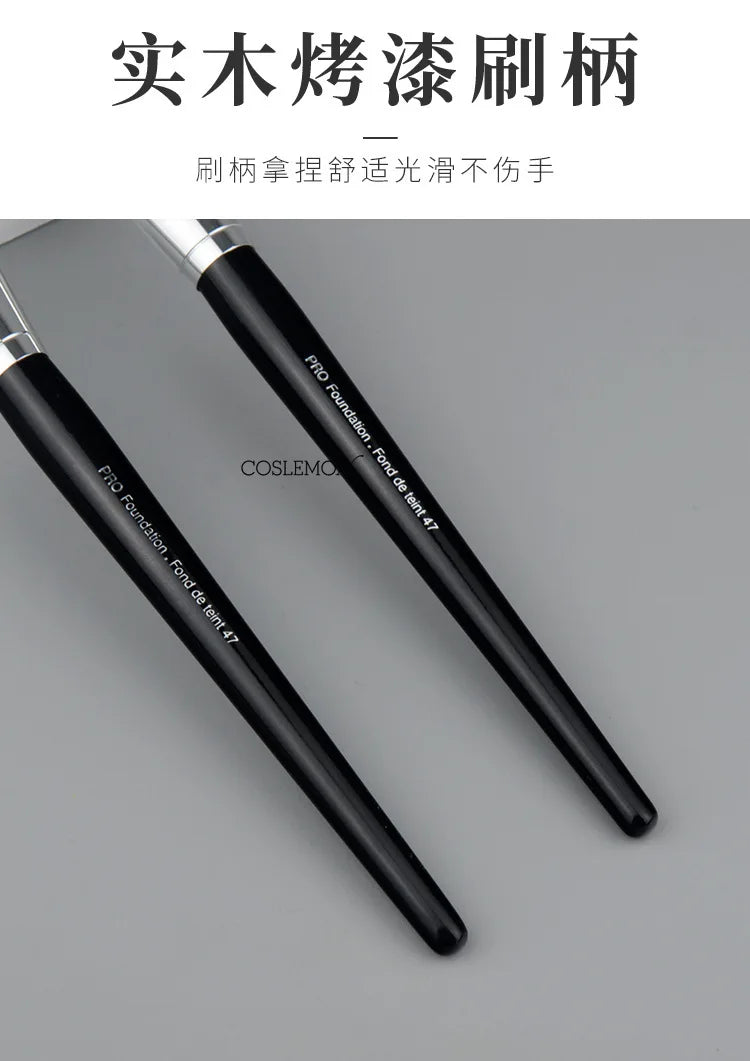 1/2pcs Foundation Makeup Brushes Cream with Cover Synthetic Hair Face Contour Concealer Powder Soft Fiber Wool Make Up Cosmetic