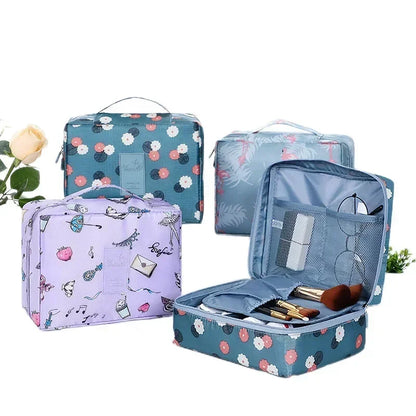 Outdoor Girl Large Makeup Bag for Women Cosmetic Bag Travel Wash Toiletries Organizer Waterproof Female Storage Make Up Cases