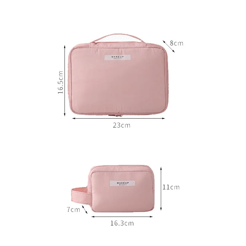 Makeup Bag For Women Toiletries Organizer Waterproof Travel Make Up Storage Pouch Female Large Capacity Portable Cosmetic Case