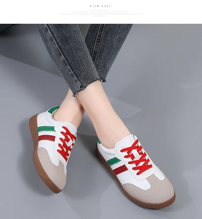 2024 Women Casual Walking Shoes Unisex Comfortable Flat Shoes Breathable Soft Shock-absorbing Shoes for Woman Classic Sneakers