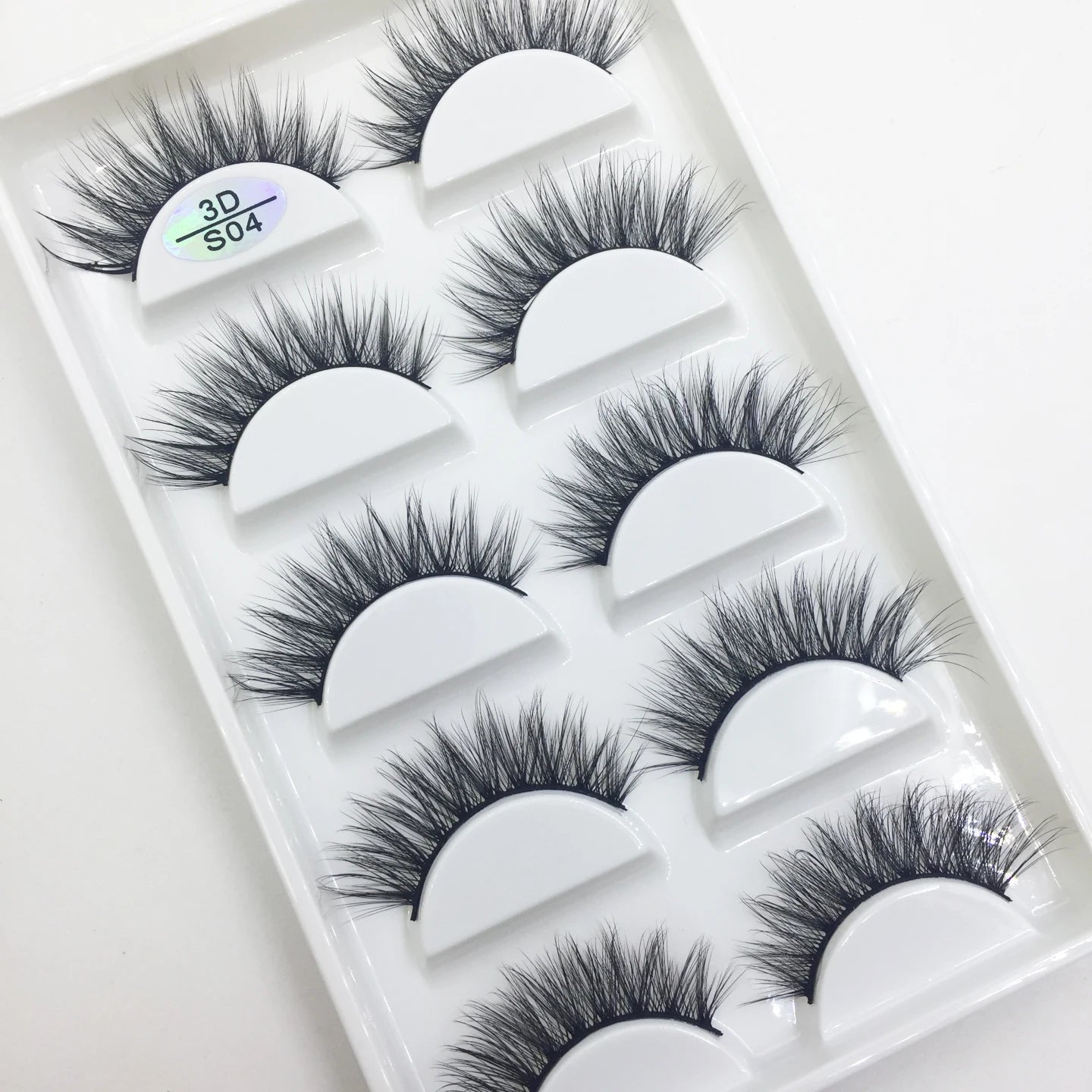 Natural 3D Mink False Eyelashes, Soft Wispy, Fluffy Eye Faux Lashes, Make Up Eyelash, Beauty Cat Cilios, 5 Pairs, 15 Styles