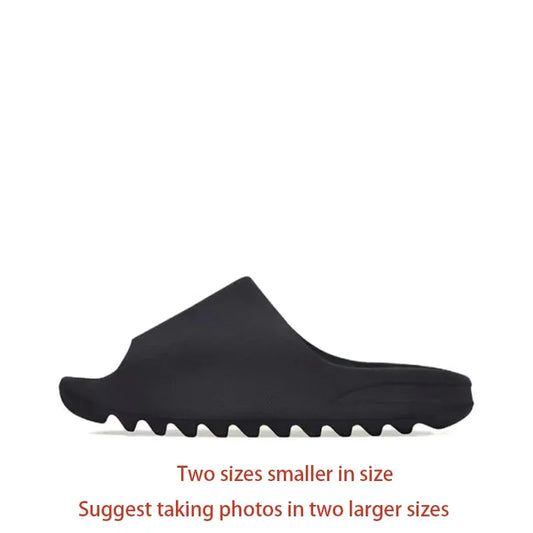 Adidas Yeezy Slide "Resin" Soft, Comfortable, Fashionable, Versatile, Trendy, Non slip Slippers Adidas Unisex Shoes