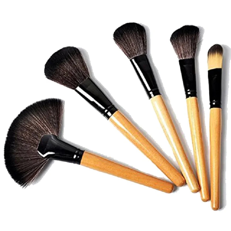 24 Pcs/Set Professional Makeup Brush Sets Cosmetic Brushes Eyebrow Powder Foundation Shadows Brush Make Up Tools With Gift Bag