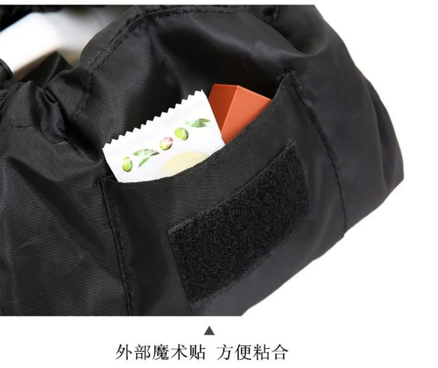 Women Drawstring Cosmetic Bag Travel Storage Makeup Bag Organizer Female Make Up Pouch Portable Waterproof Toiletry Beauty Case